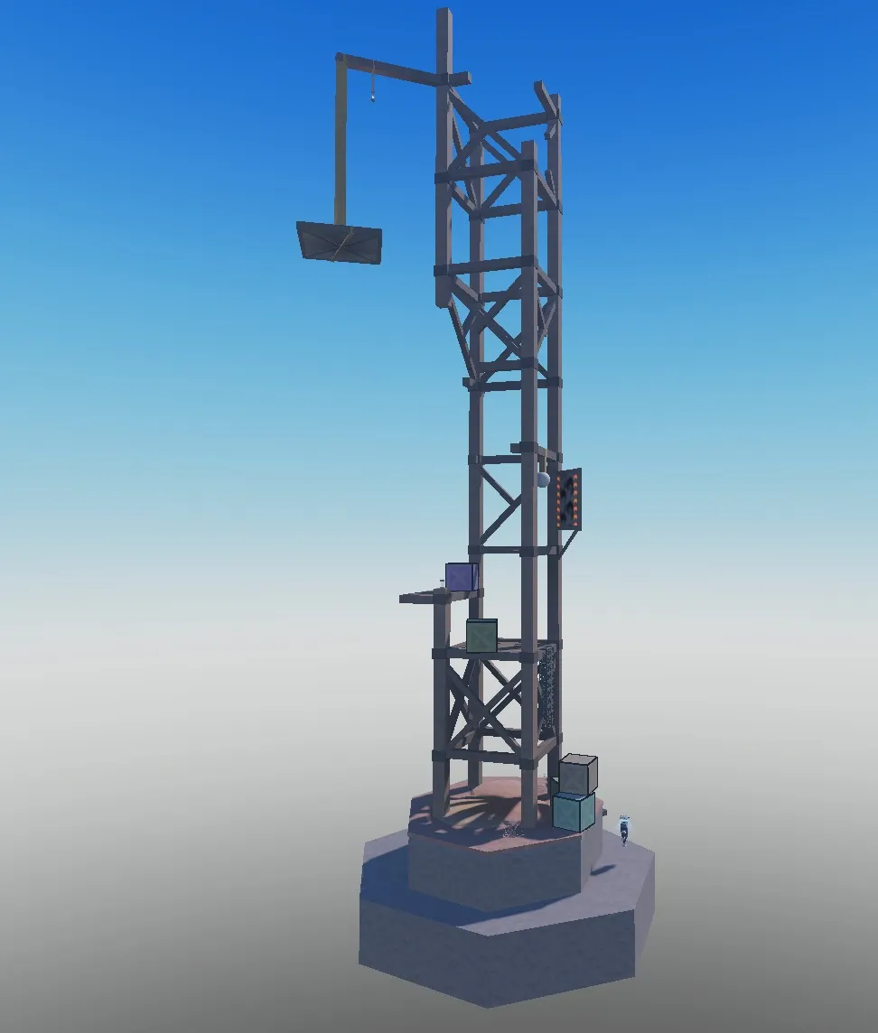 Flood Escape 2 avm tower Active volcanic mines by LarsEPars :3 - MakerWorld