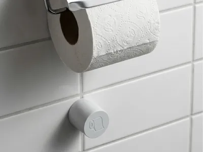 Minimalist Toilet Paper Holder - Spare Roll Holder
