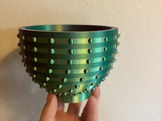 Hobnail Modern Plant Pot