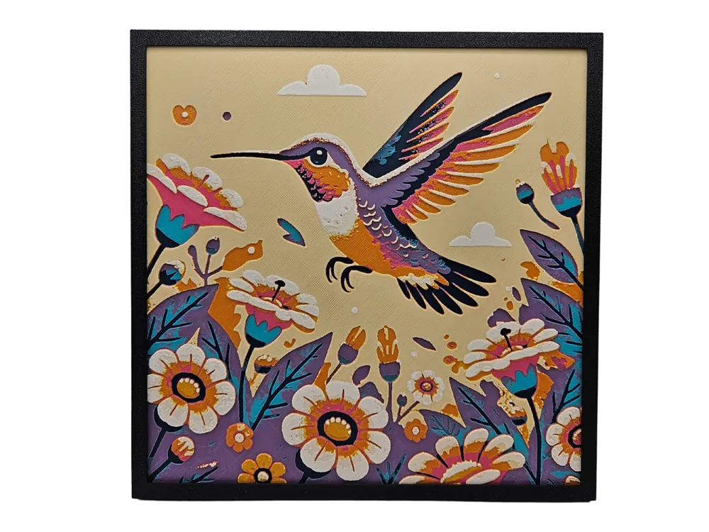 Hummingbird in Flight