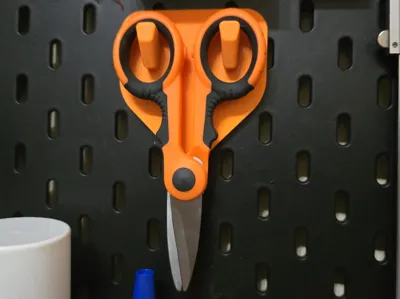 Ikea skadis 41mm scissor holder
