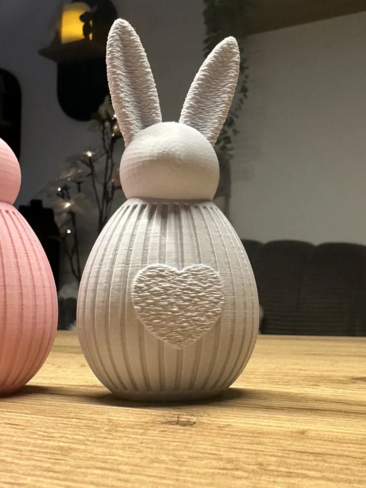Easter Bunny Egg Easter Bunny Easter Egg - Free 3D Print Model - MakerWorld