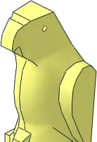 Brick Part 2546 Parrot