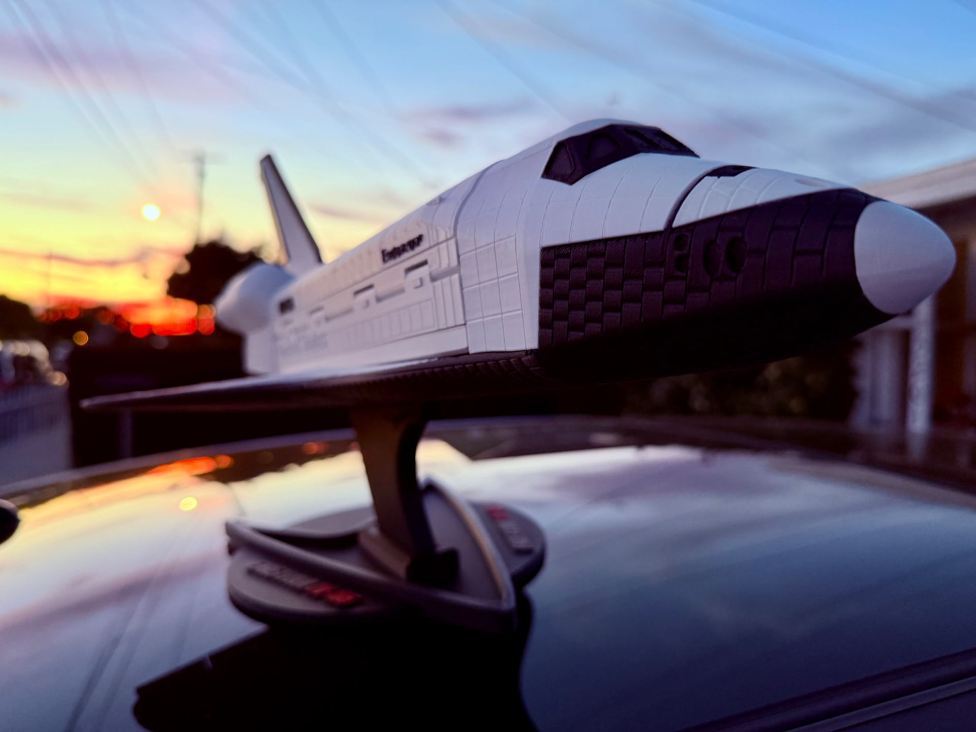Space Shuttle Endeavour w/NASA logo