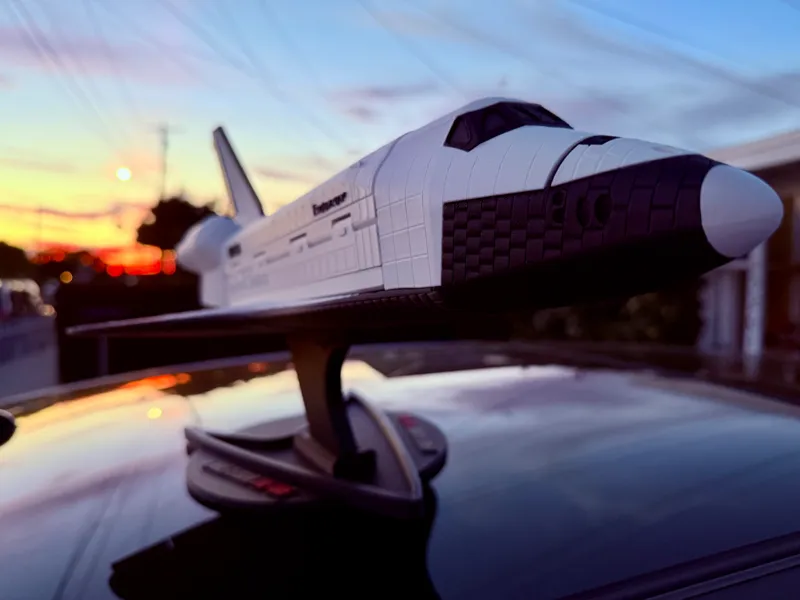 Space Shuttle Endeavour w/NASA logo