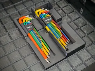Wiha Hex L-Key (Allen Key) Holder - Gridfinity