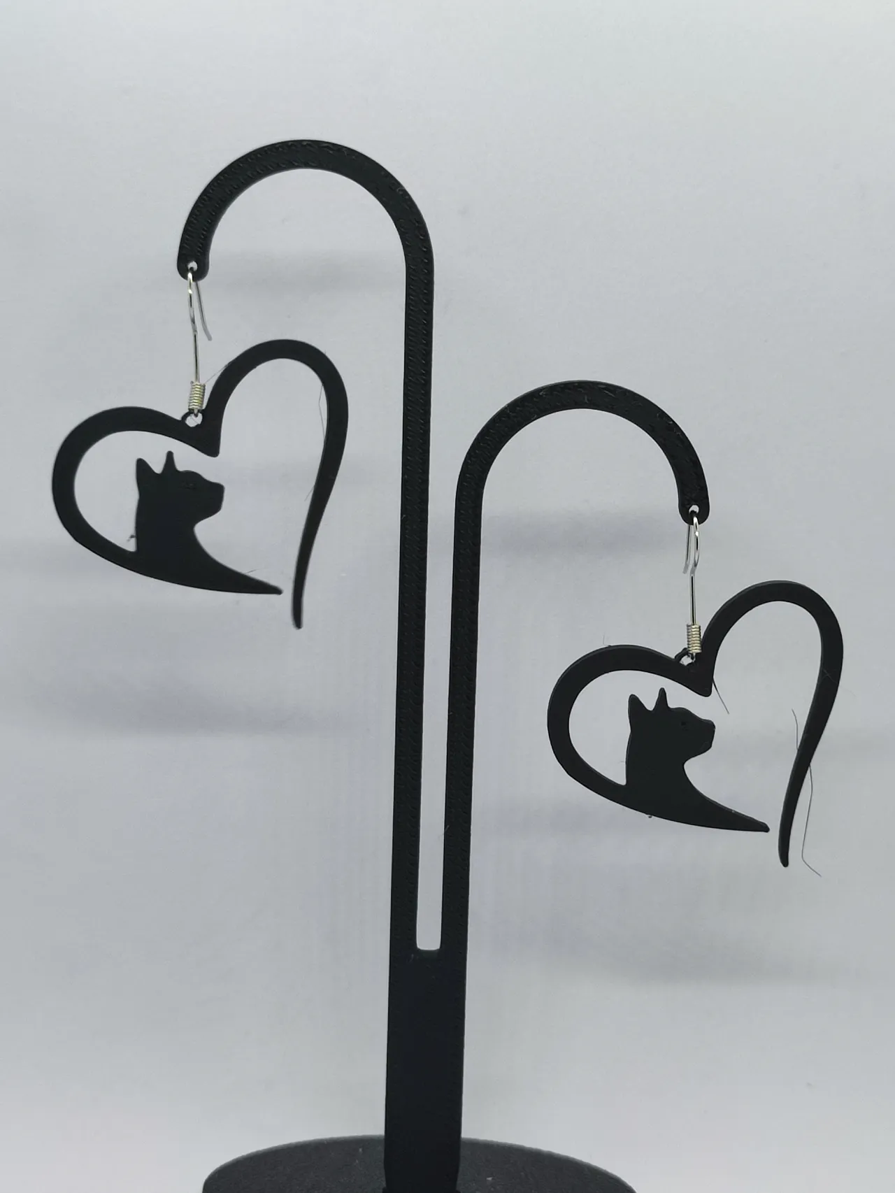 Pendientes Corazón Gatuno view 3