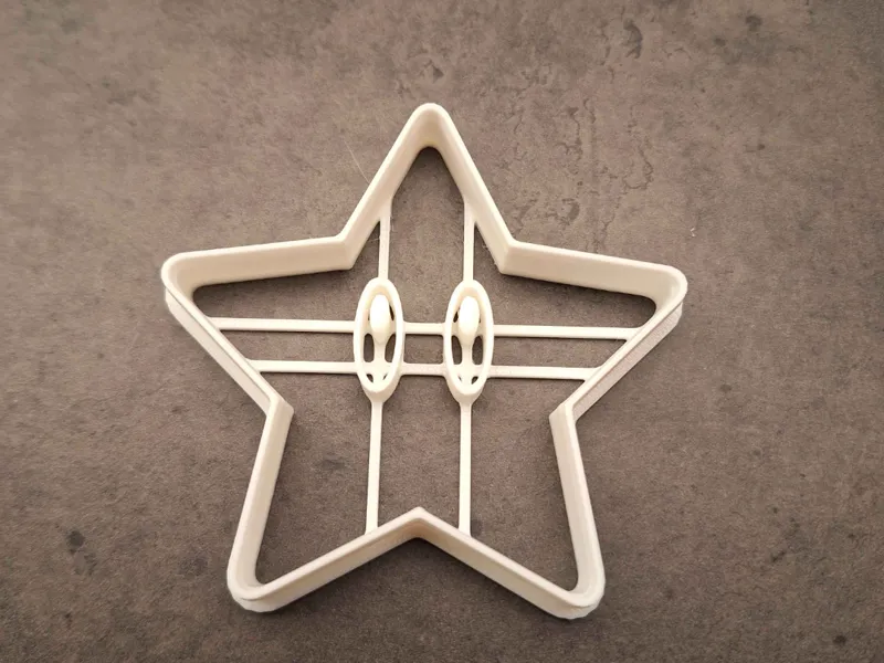 Mario Star Cookie Cutter