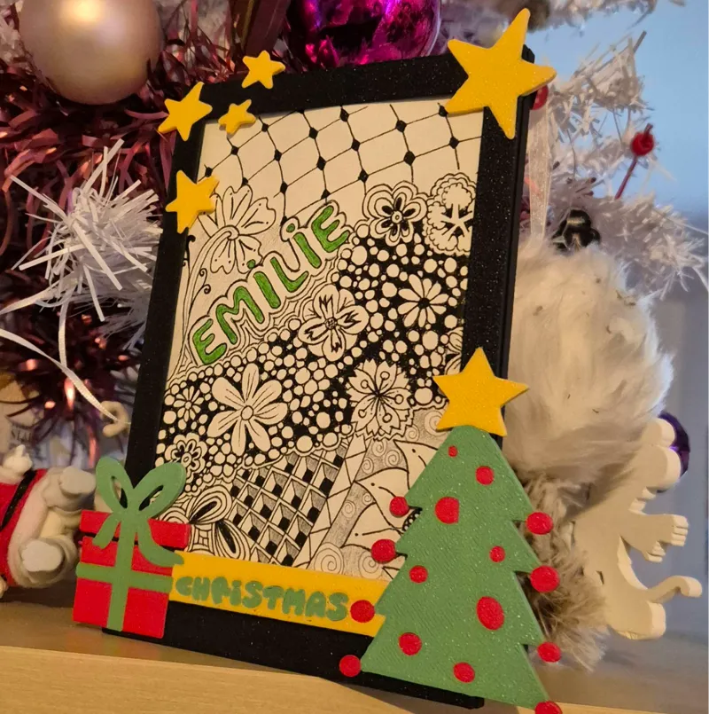 cadre photo noël