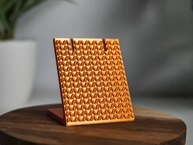 Knitted Earring Display Stand