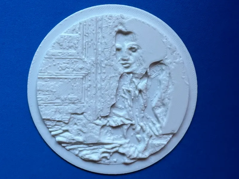 Rosalind Franklin litophane