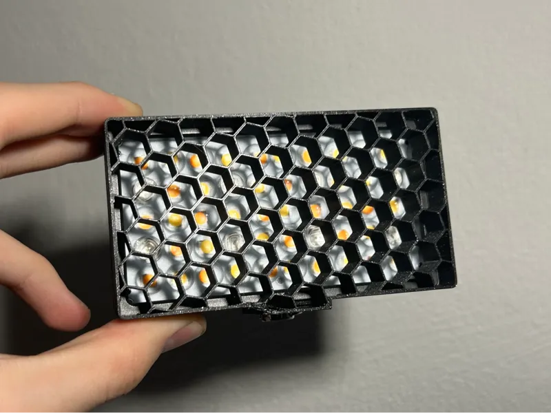 Honeycomb Grid for LED Panel