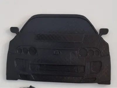 Front Toyota Supra MK4