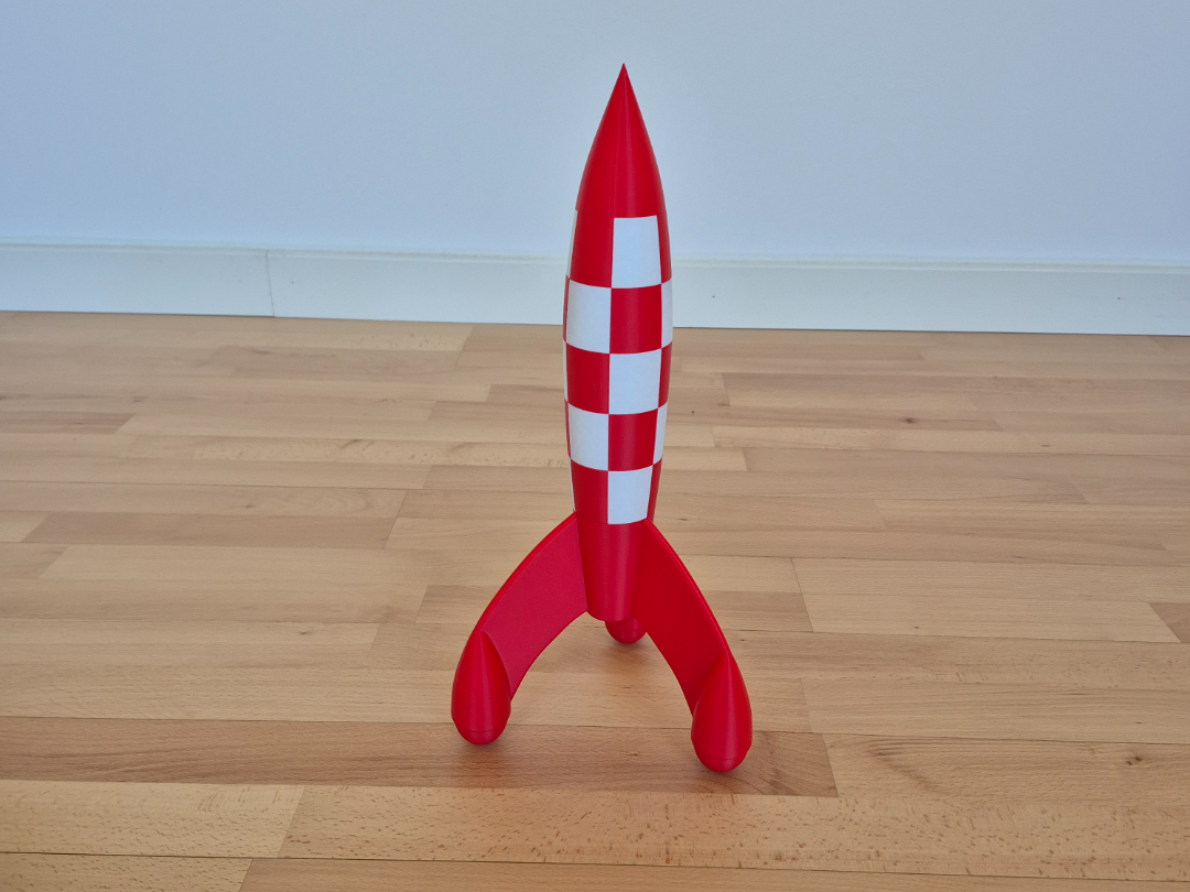 Tintin rocket 40 cm