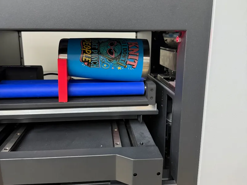 Tumbler Riser Adapter for OMTech SpectraUV Printer