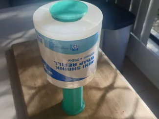 125mm Plastic Wrap Roller Handle