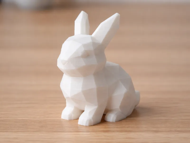 Low Poly Easter Rabbit