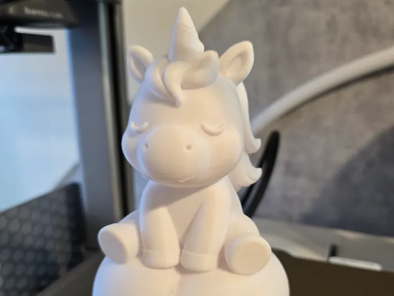 Unicorn sitting on a heart