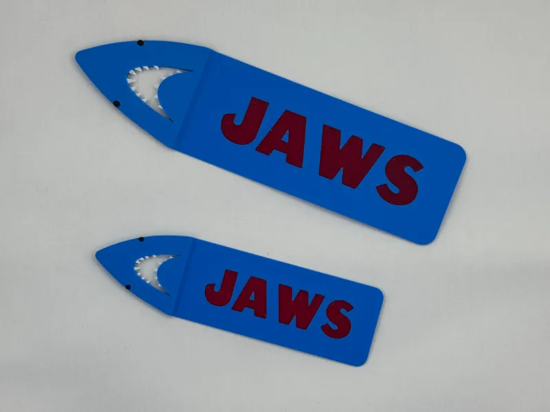 Jaws Shark Bookmark