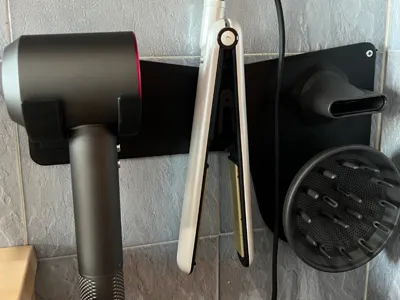 Hairdryer and Straightener Organizer (Dyson Type)
