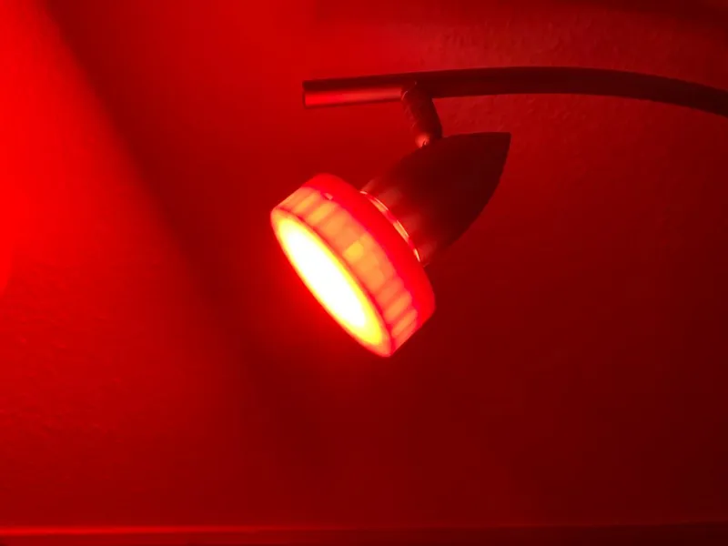 Rotlicht-Abdeckung-LED-Lampe-PETG