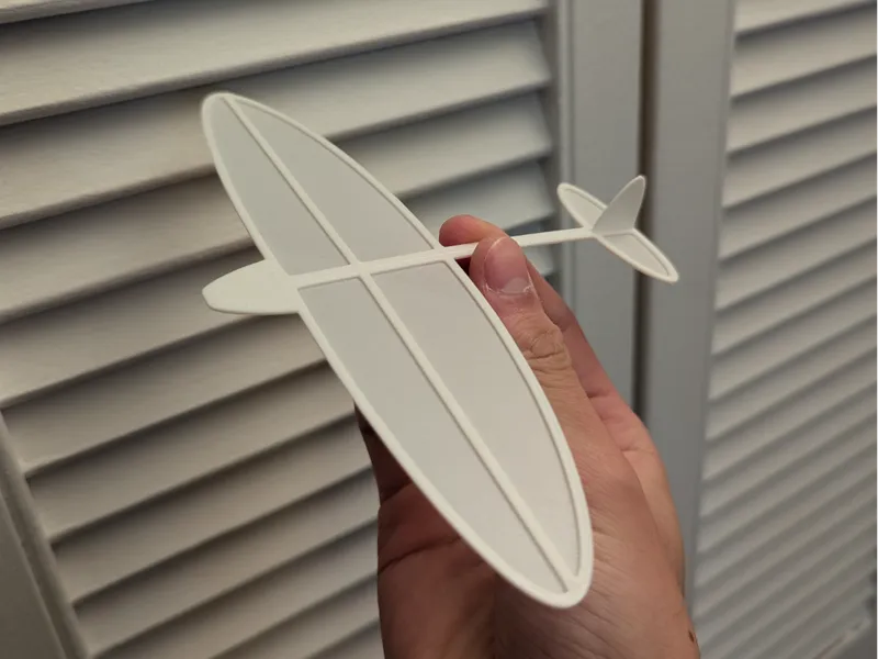 Round wing glider