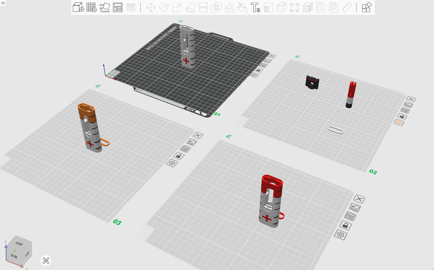 Miniatura 5 do modelo 3D 三角洲行动简易注射器