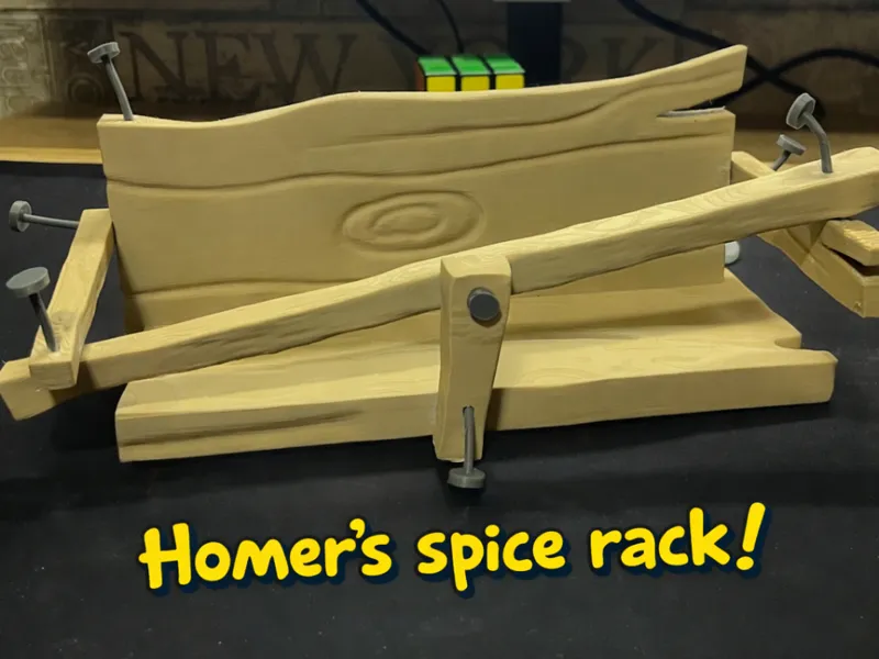 Homer's Spice Rack