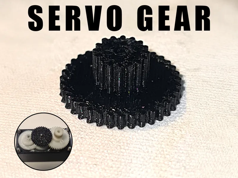 Gear for servo