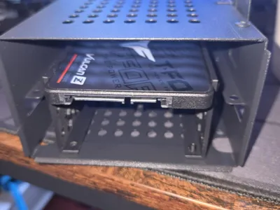 3X SSD drive mount