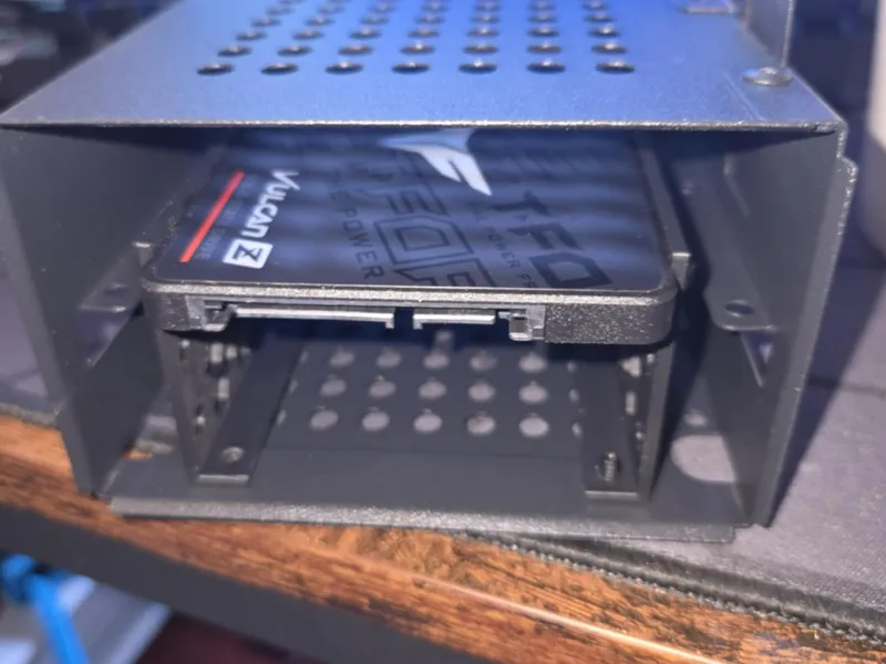 3X SSD drive mount