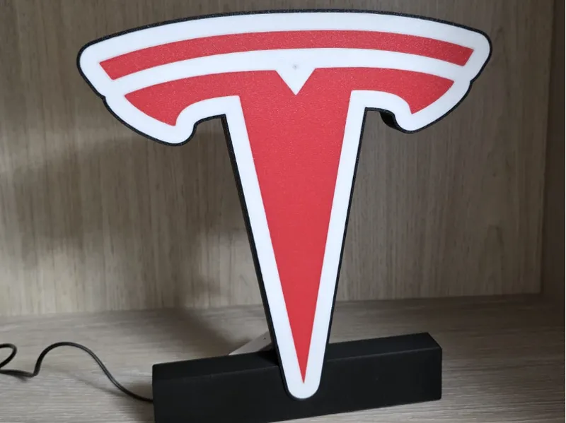 Tesla RGB Sign