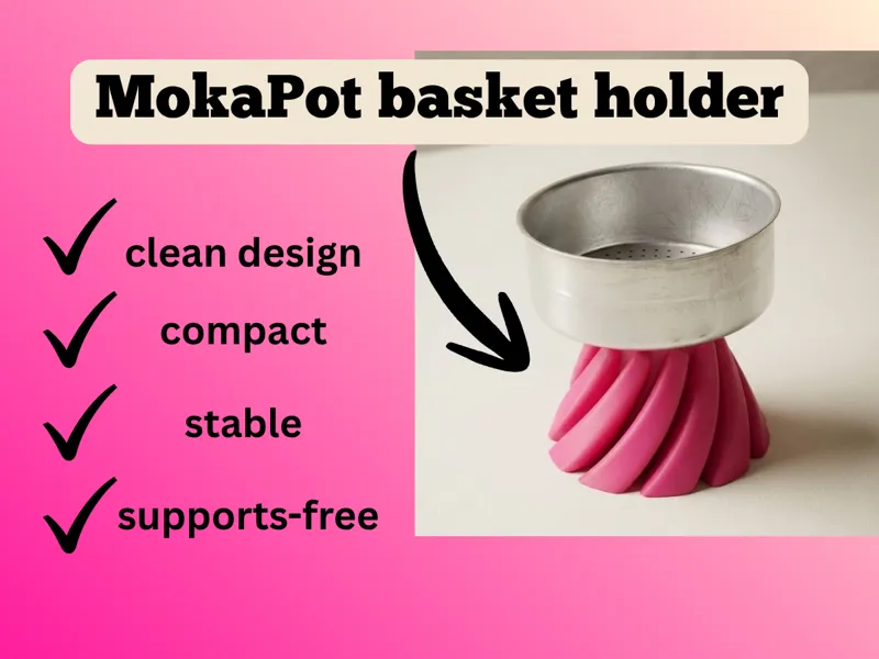 MokaPot basket holder