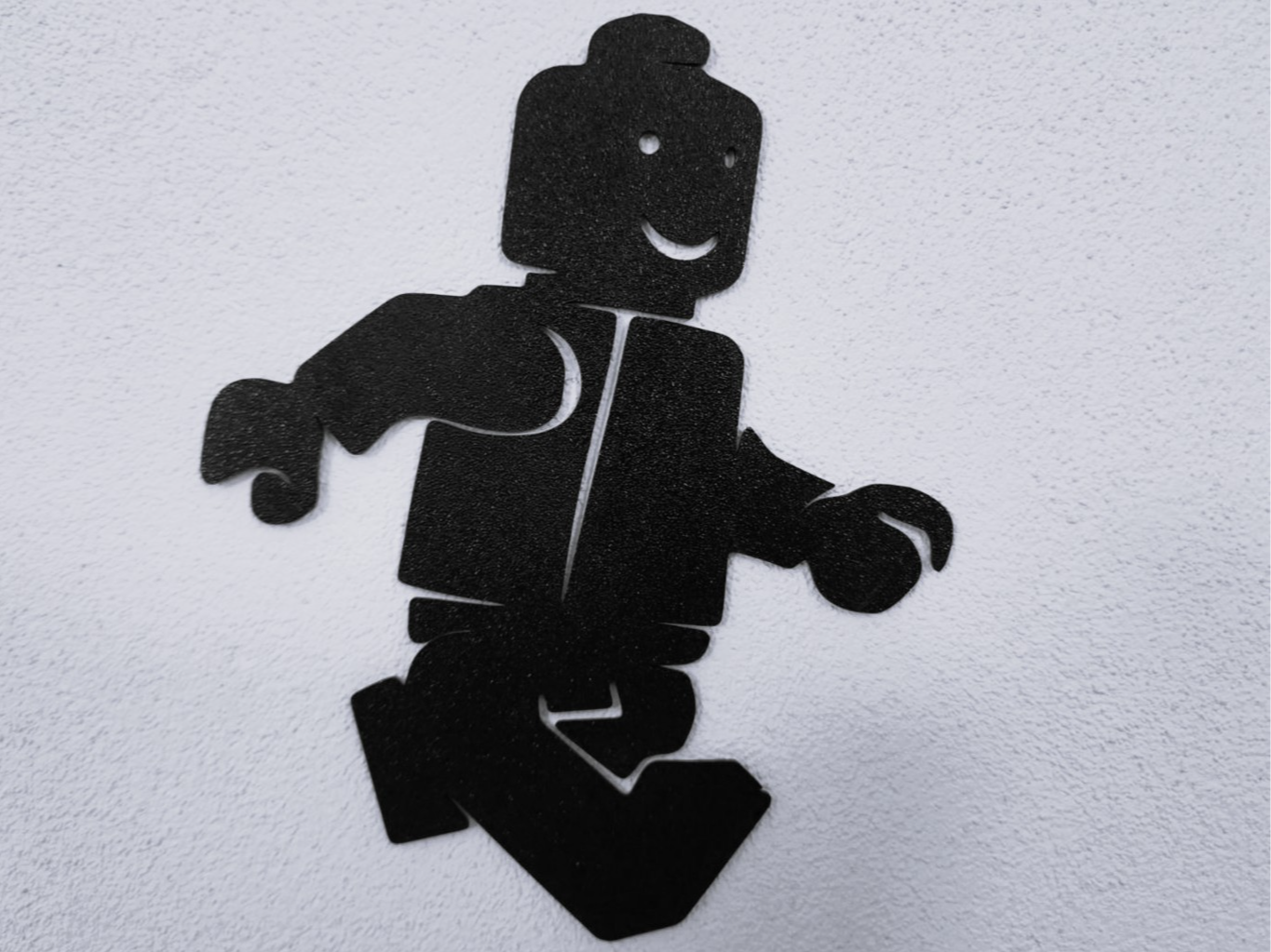 Brick Minifigure 2D Wall Art