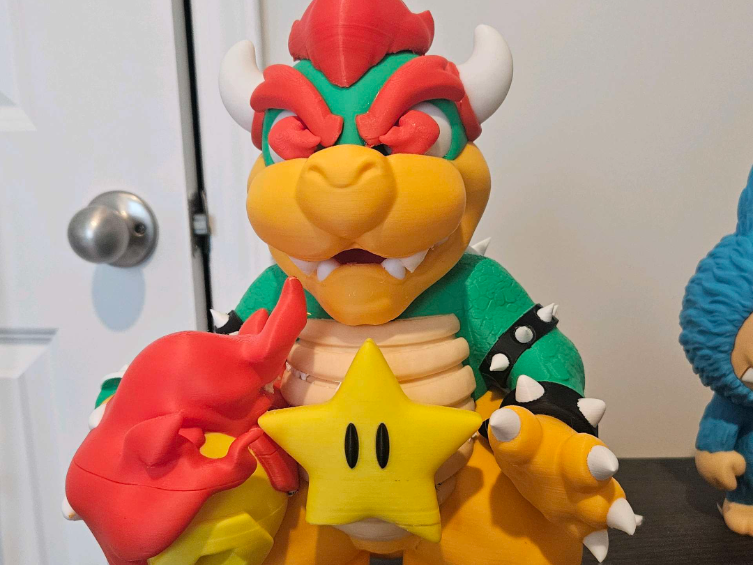 3Dプリント スーパーマリオ クッパ大王 モデル - 無料3Dモデル -MakerWorld