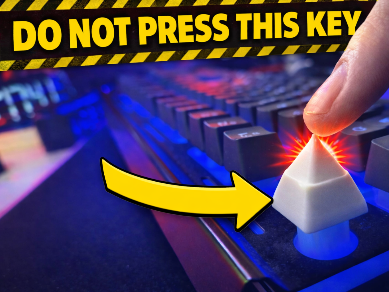 DO NOT PRESS Spike Keycap