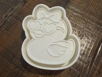 Cute Duck Freshie Mold