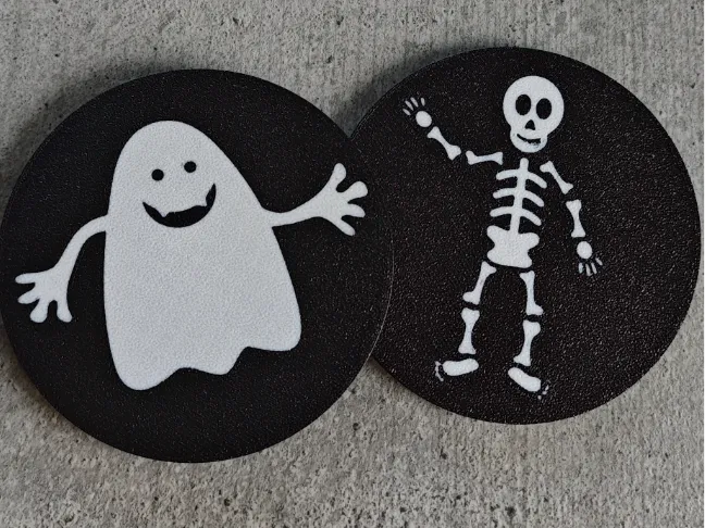 Untersetzer Halloween