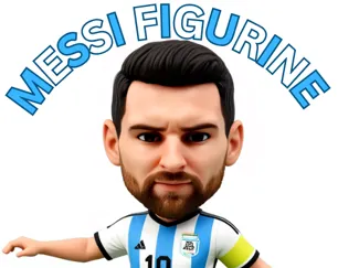 Messi Figurine 