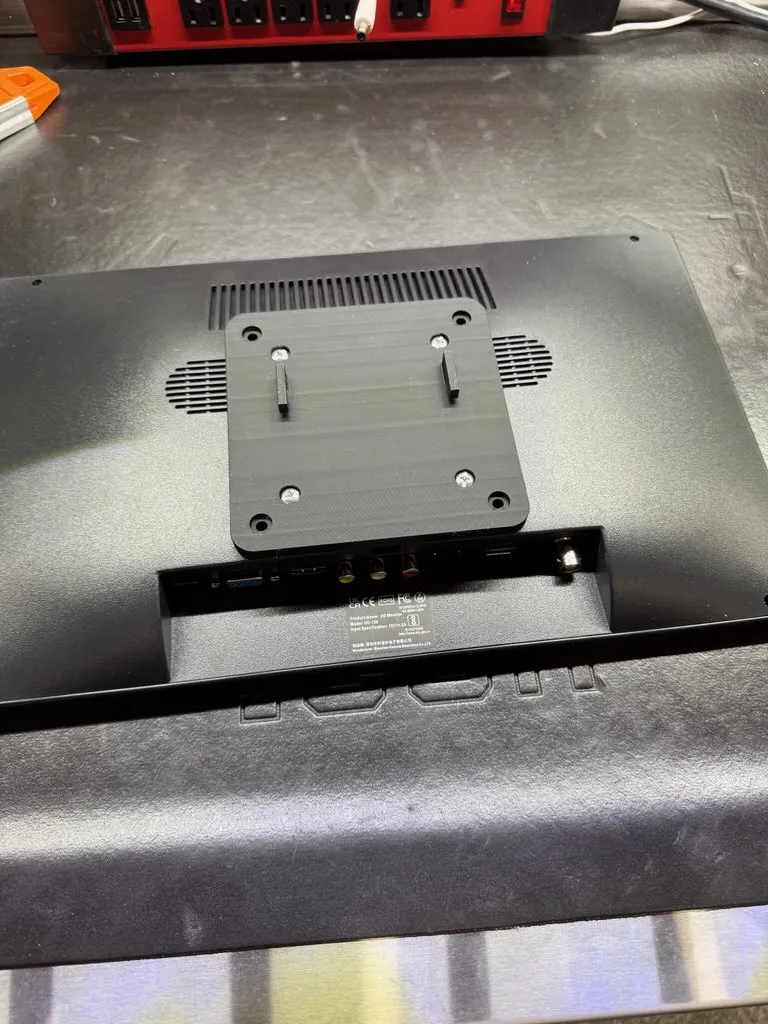Mount Monitor Icon Monitor Mount for Icon Toolbox Hutch 75 & 100 VESA - Free 3D Print ...