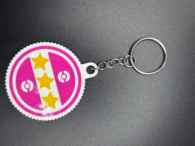 Pokémon Go appraisal Keyring (Hundo)