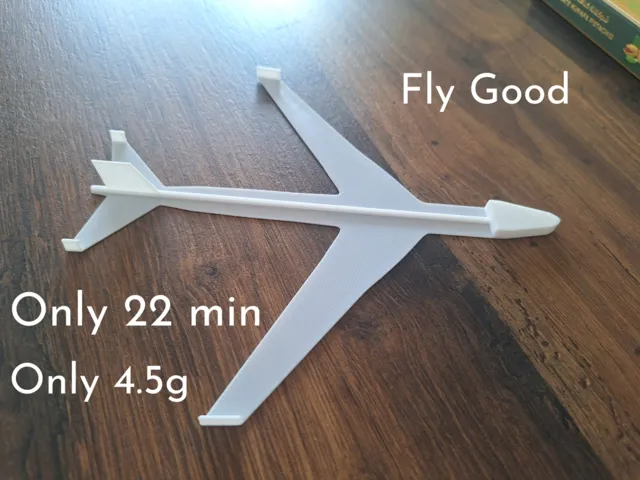 Boing 747 Glider Fly very good