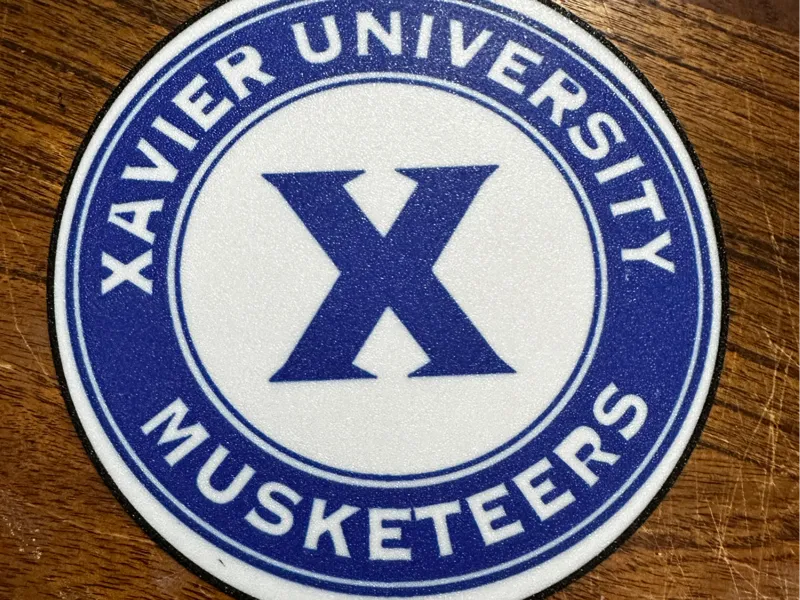Xavier University Light box insert