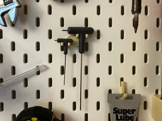 Bambulab allen keys SKADIS holder