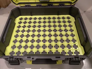 Gridfinity Base for Ryobi Link Tool Box
