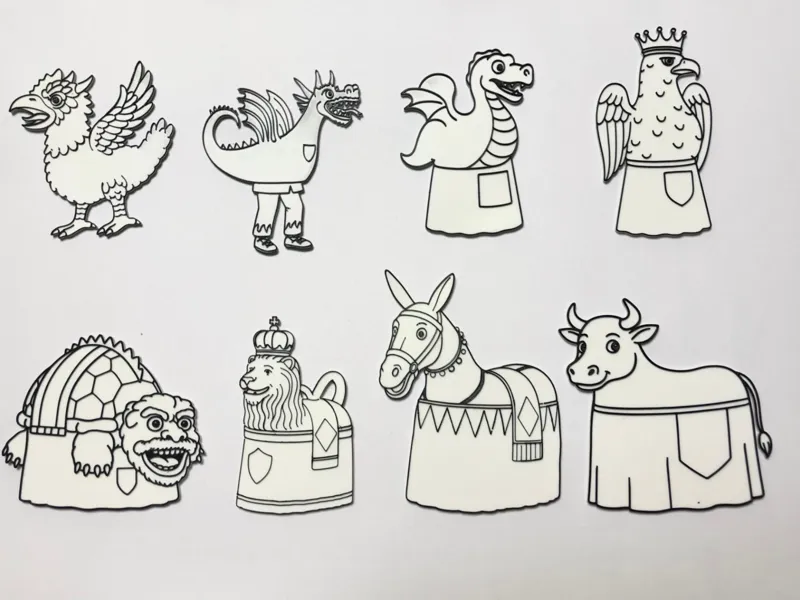 Besties coloring set