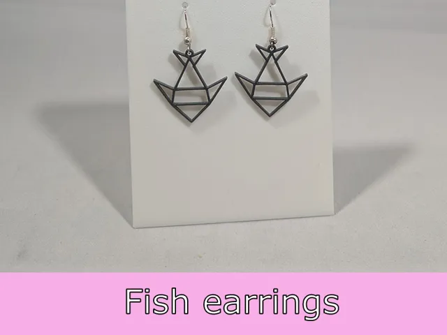 Fish earrings