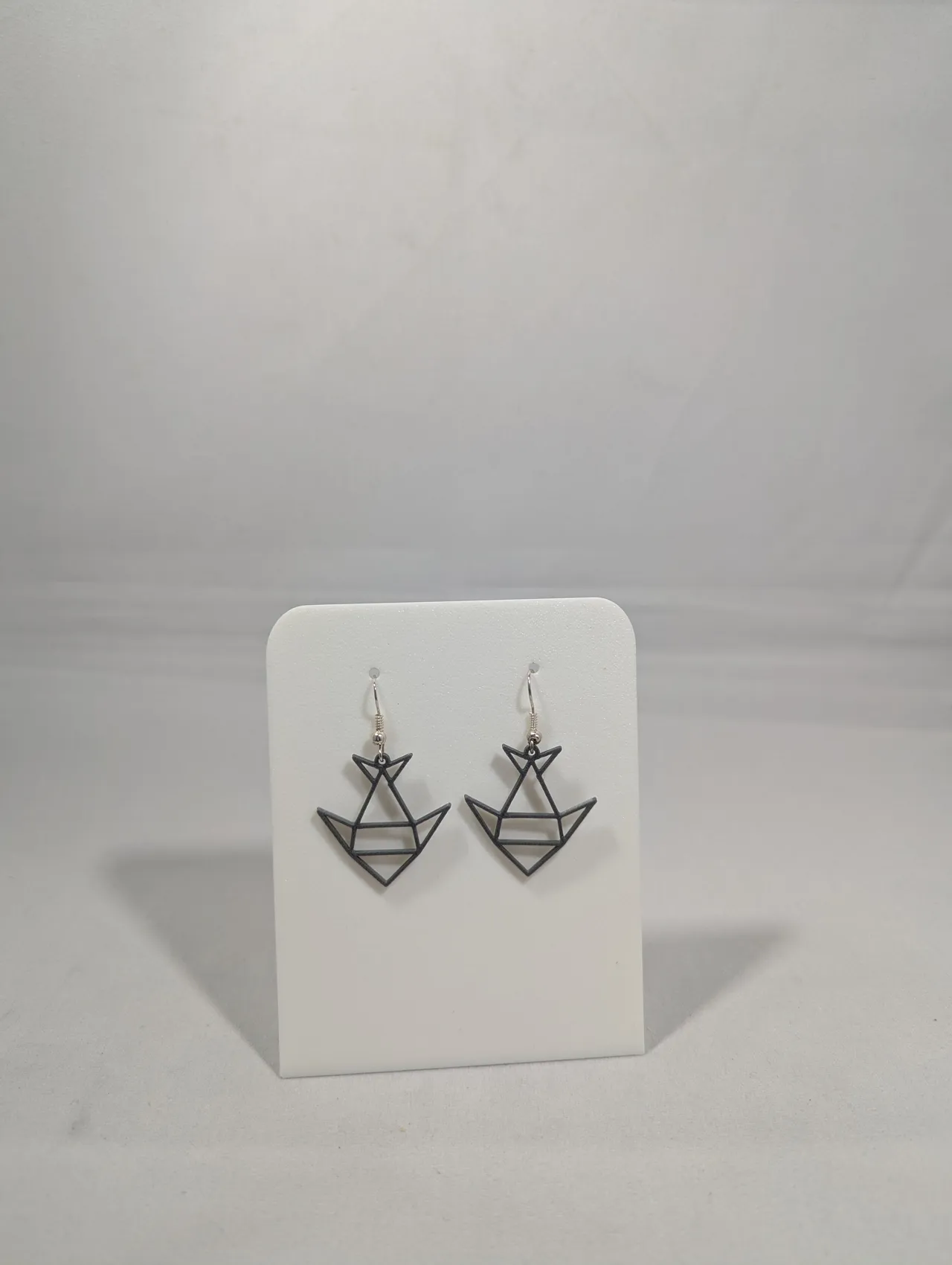Fish earrings view 4