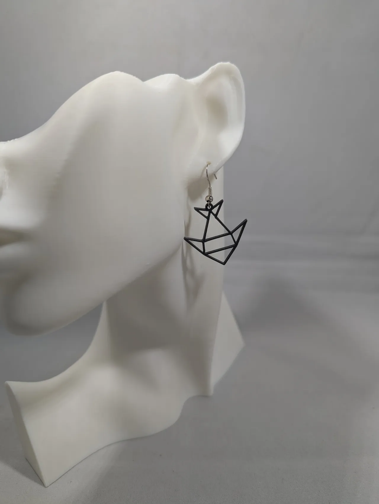 Fish earrings view 3