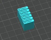 6X piece set 0.4mm nozzle,15% infill